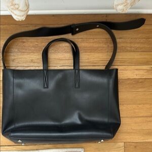CALPAK Haven Laptop Tote Bag - black